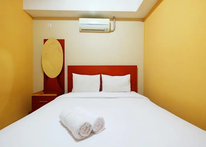 Elegant and Spacious 2BR Metropark Condominium Jababeka Apartment By Travelio